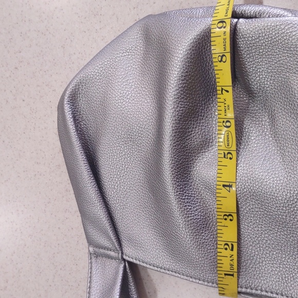 The drop silver metallic handbag NWOT - Picture 12 of 13
